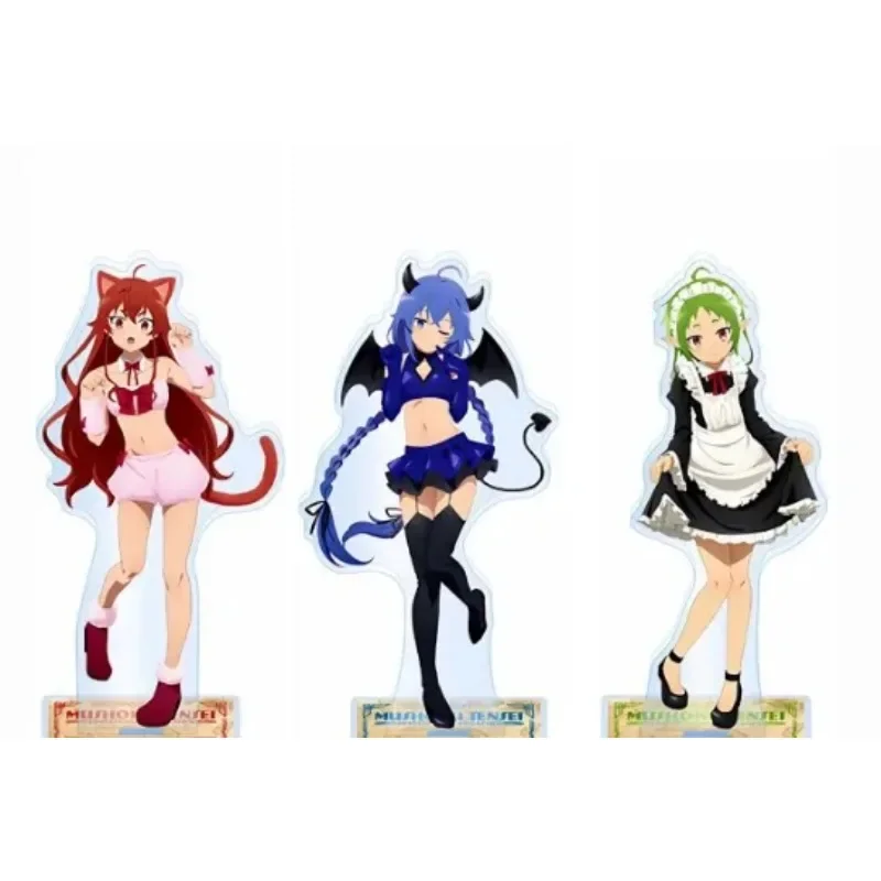 Game Roxy Migurdia Greyrat Rudeus Erisu Sylphiette Anime Acrylic Stand Figure Model Toy for Gift