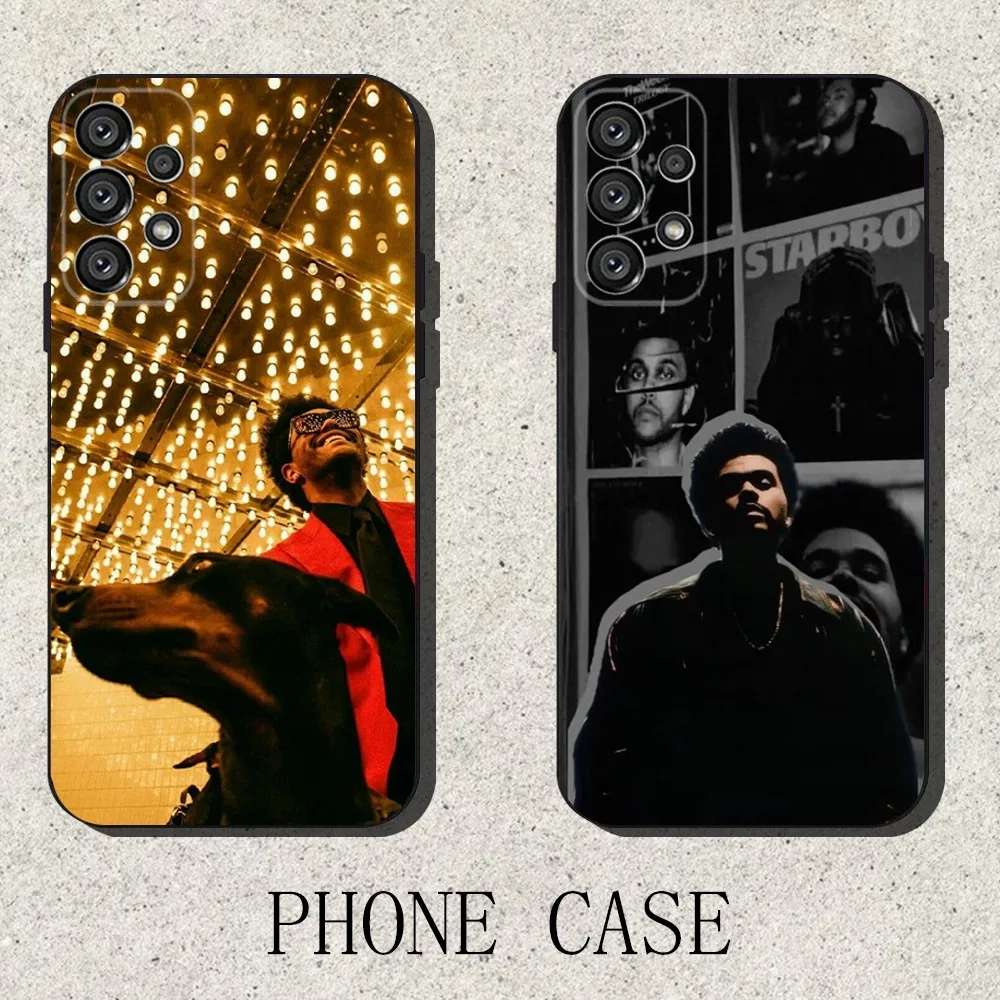 

T-The Weeknd XO Singer Phone Case For Samsung S25,S24,S21,S22,S23,S30,Ultra,S20,Plus,Fe,Lite,Note,10,9,5G Black Cover