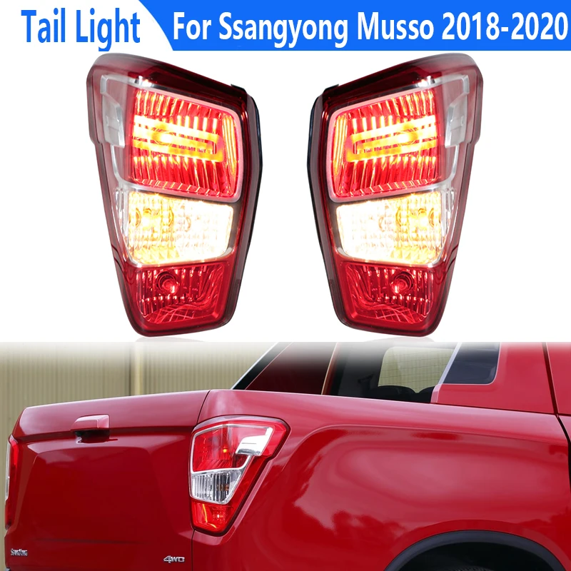 Rear Tail Light for Ssangyong Musso 2018-2020 Car Taillight Brake Stop Lamp 8360238001 8360138001 Car Accessories