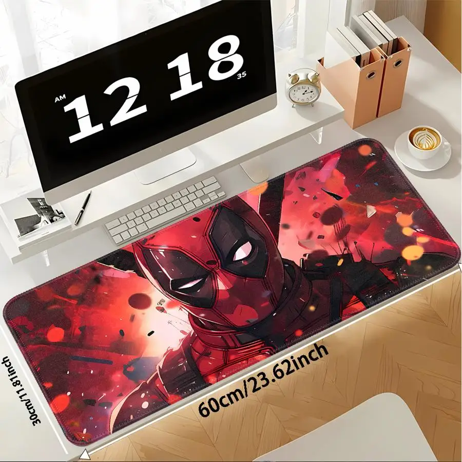 Cool Marvel Deadpool Anti slip Mouse Pad Game Console Pad Keyboard Mouse Pad Computer Laptop Pad office Pad Desk accessories