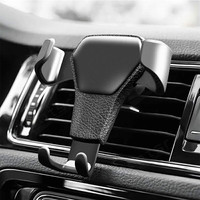 Universal Gravity Auto Phone Holder Car Air Vent Clip Mount Mobile Phone Holder Cell Phone Stand Support For iPhone For Samsung