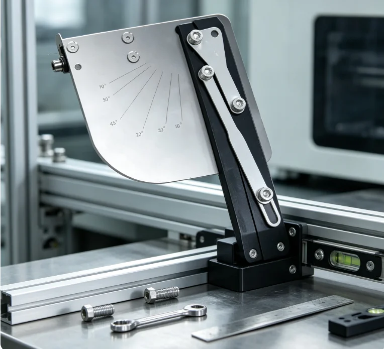 Precision Bending Machine Workshop Magnetic Suction Angle Locator Front Support Auxiliary Processing Tool