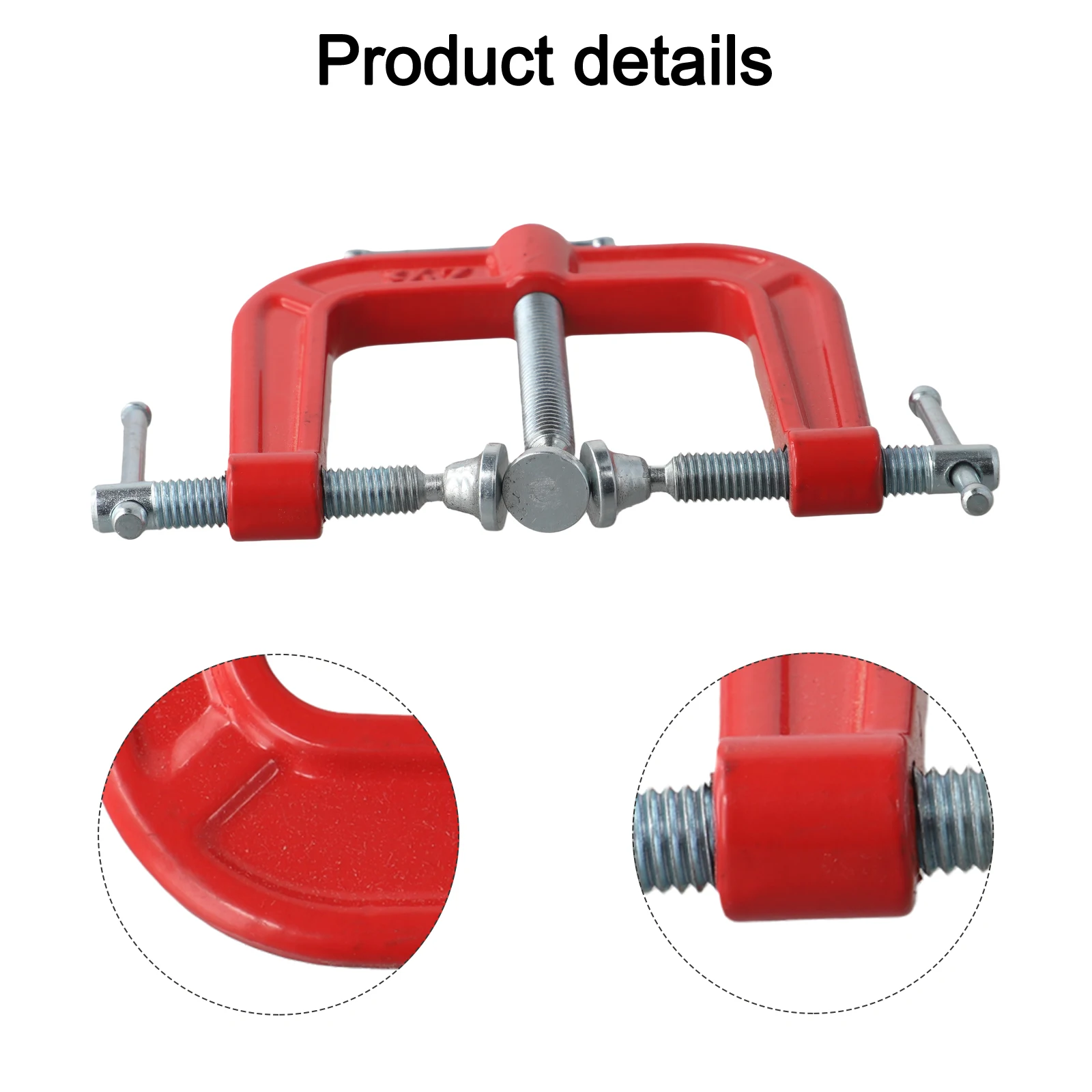 Flat Board Carpentry G Type Clamp Flexible Adjustment Home Repairs Manual Measurement Photography Equipment Professional Use