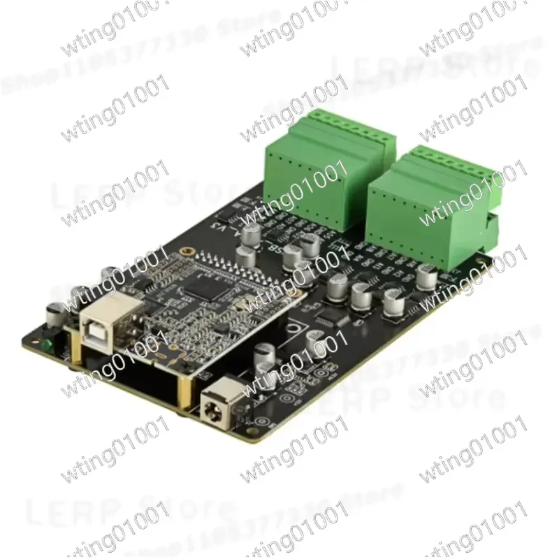 for XMOS USB ASIO Linux Sound Capture Card 2 to 32 Channel Custom IIS TDM Playback Recording High Fidelity Audio Interface