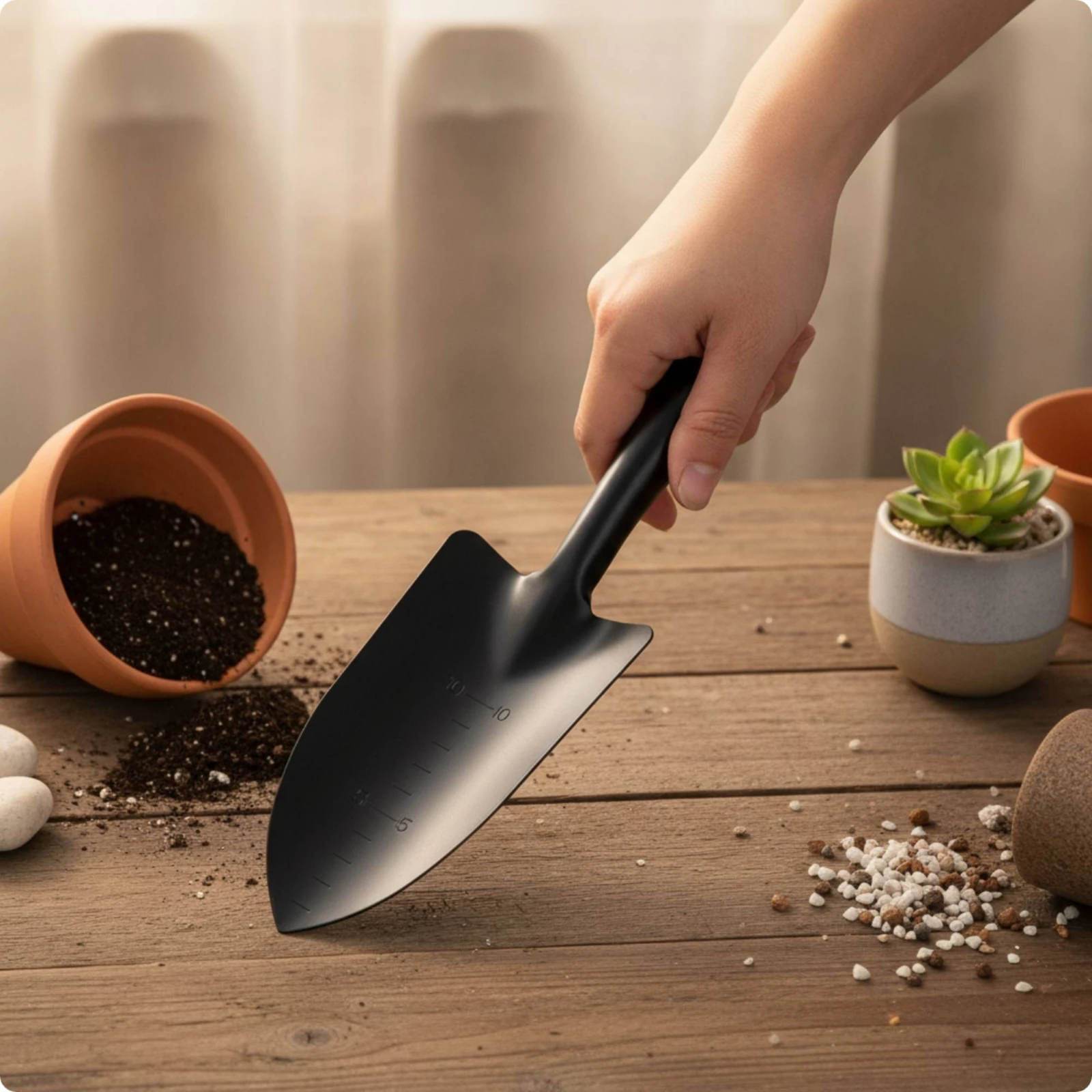 Pala de Jardín Resistente, Pal - Garden Hand Trowel reseña y precio