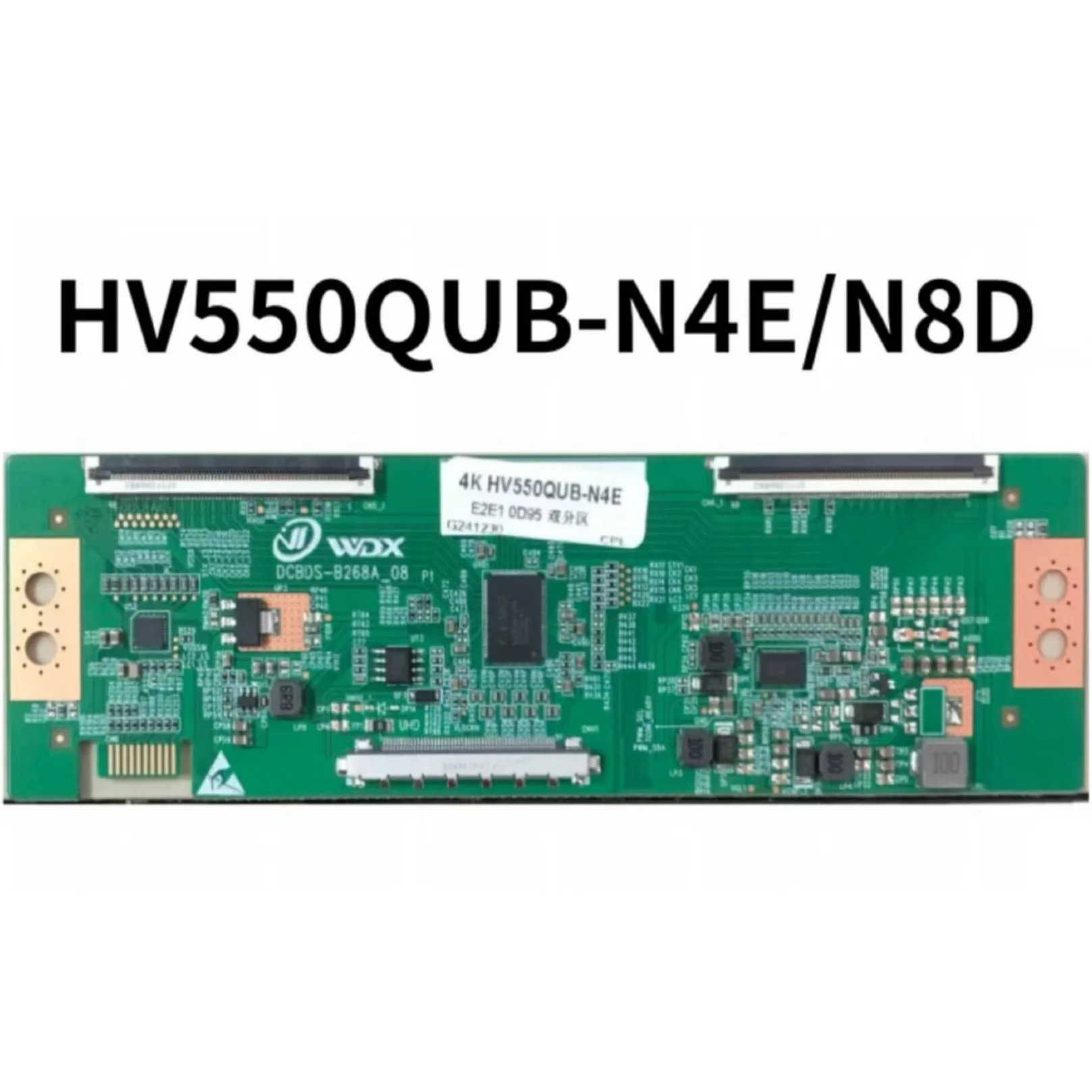 Newly upgraded BOE HV550QUB-N4E HV550QUB-N8D 4K logic board supports single and double partition in stock