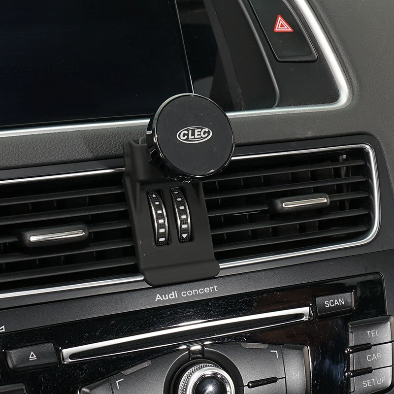 Magnetische Autotelefonhalterung GPS-Halterung Lüftungsschlitzhalterung Handyständer Clip für Audi Q5 SQ5 2010-2023 Zubehör – Detail 5