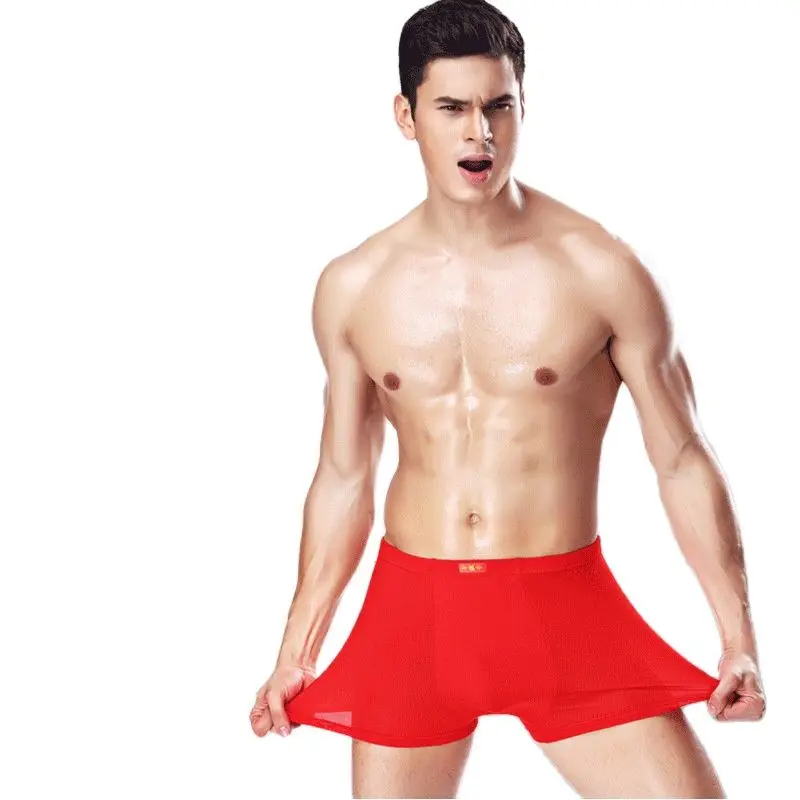 7 Pcs Big Size Underwear Men Boxer Briefs Undies Boy Knickers Homme Underpant Red Panties Shorts L XL XXL 3XL 4XL 5XL 6XL