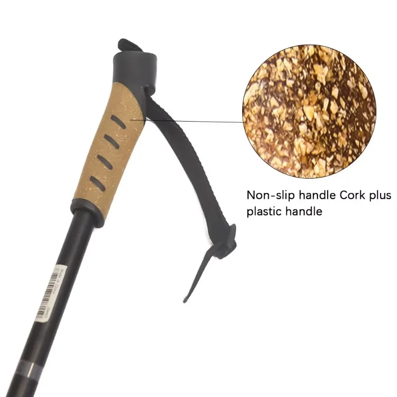 Winter sports custom new design aluminum ski pole