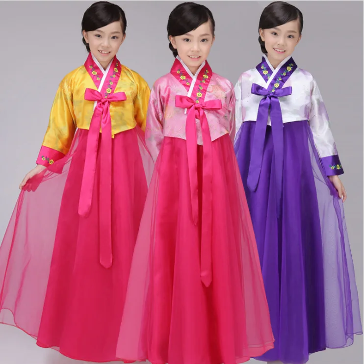 

Children's Hanbok Girls' Clothing Korean Dance Clothing Minority Performance Clothing Dae Jang Geum Photography