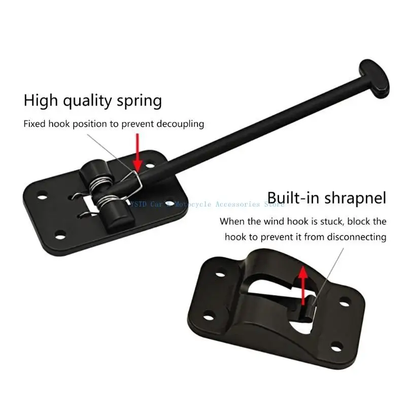L5BC Entry Door Catch Holder for Trailer Campers Door Hold Hook