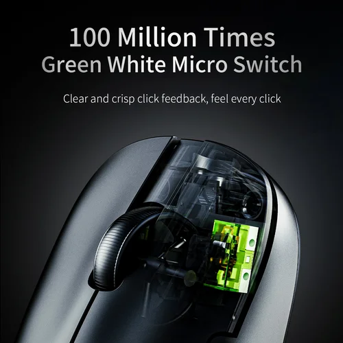 Imagen 2 del producto Ratón inalámbrico AJAZZ AJ159 NL 800mAh Compatible con juegos y oficina PAW3395 1K Nearlink BT ratón inalámbrico portátil GiftAJAZZ AJ1