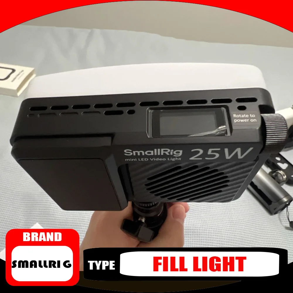 SmallRig RM 25C جيب صغير ملء الضوء RGB 5357 كامل اللون مصباح ليد مع شاشة LCD إضاءة التصوير الفوتوغرافي للحياة هدية فريدة من نوعها #1