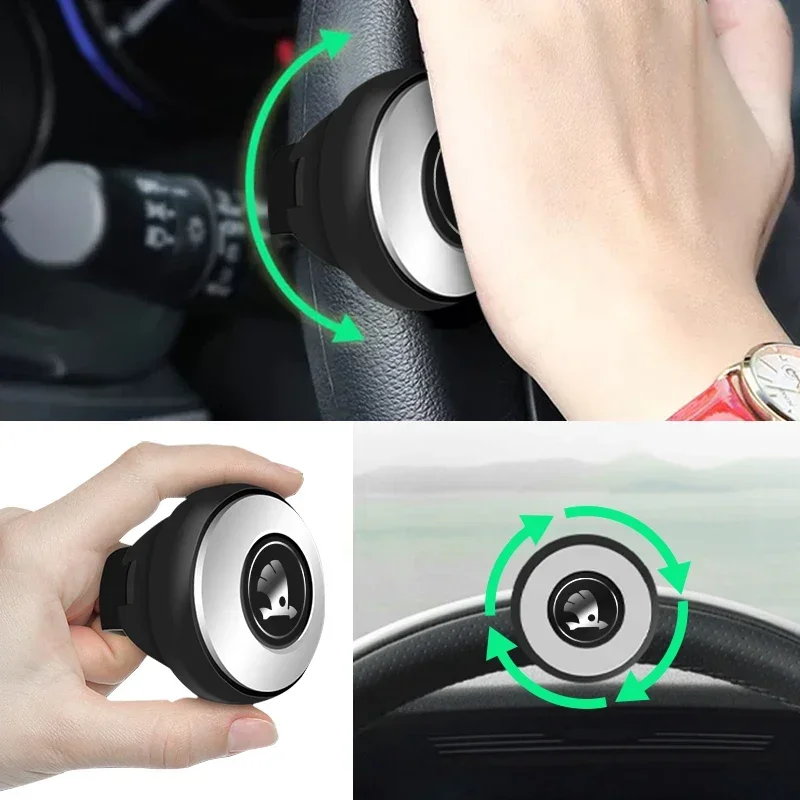 

Turning Steering Wheel Booster Spinner Knob 360 Degree Rotation Metal Bearing For Skoda Octavia A5 A7 1 Rapid Fabia Yeti Superb