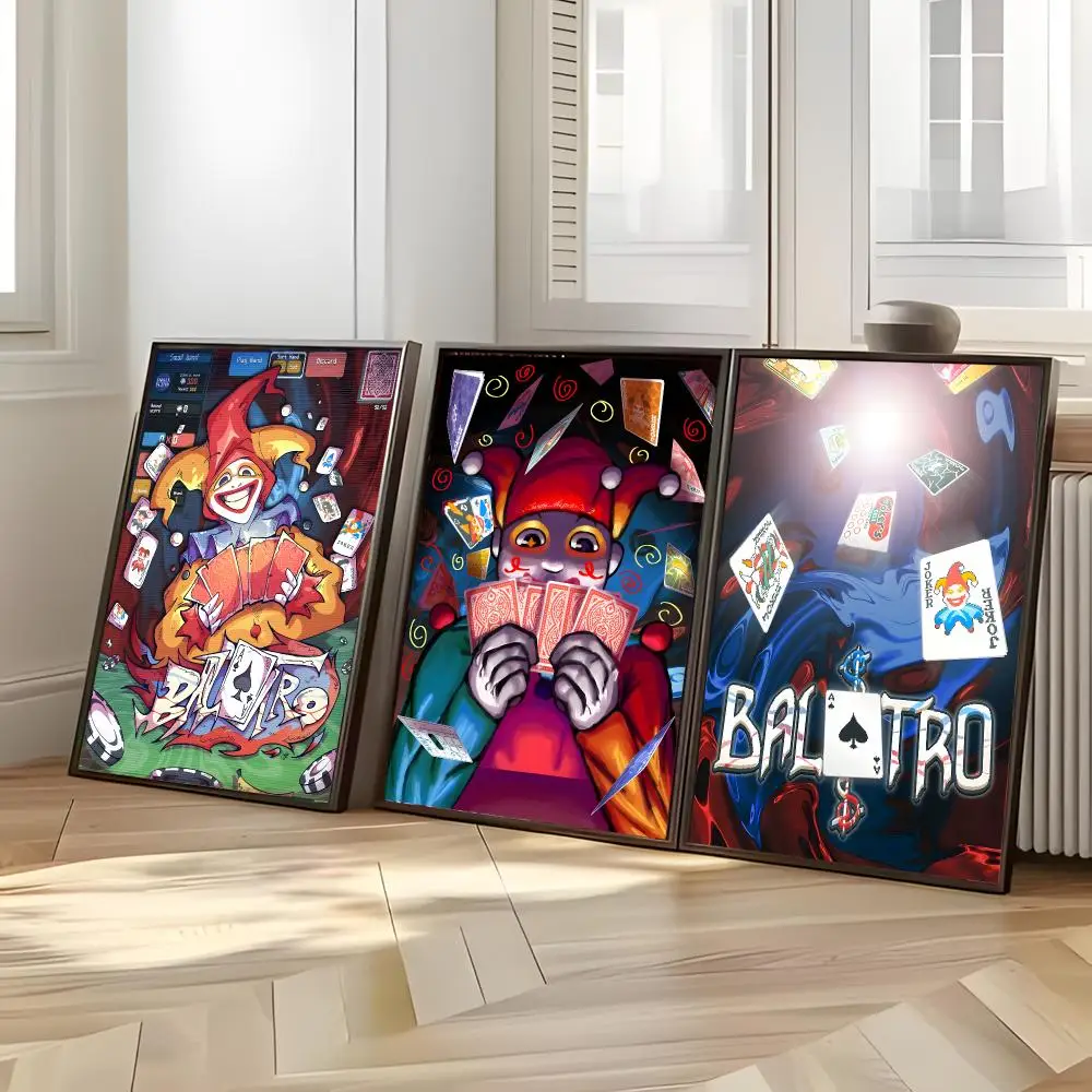 game card B-Balatro Poster Distinct Home Decor Concepts Chic Indoor Art Pieces