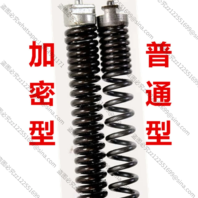Suitable for Sewer Artifact Kitchen Household Dredging Machine Soft Spring 10 Meters Thick Steel Wire Pipe Special Power Tool
