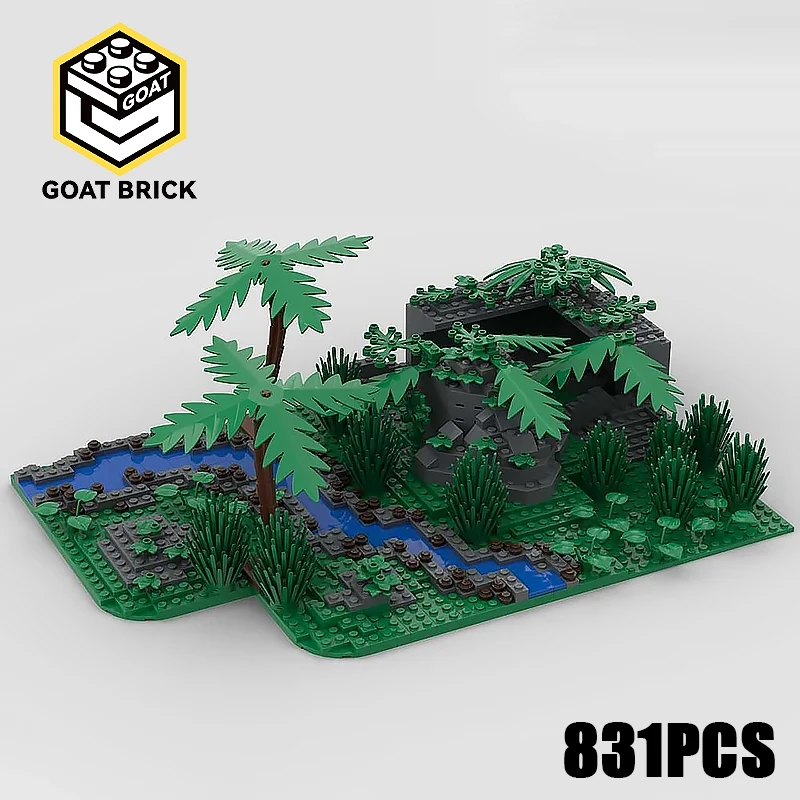 Moc 빌딩 블록 익스트림 서바이벌 기술 모듈 형 벽돌 모델 선물 크리스마스 장난감 DIY 세트 조립