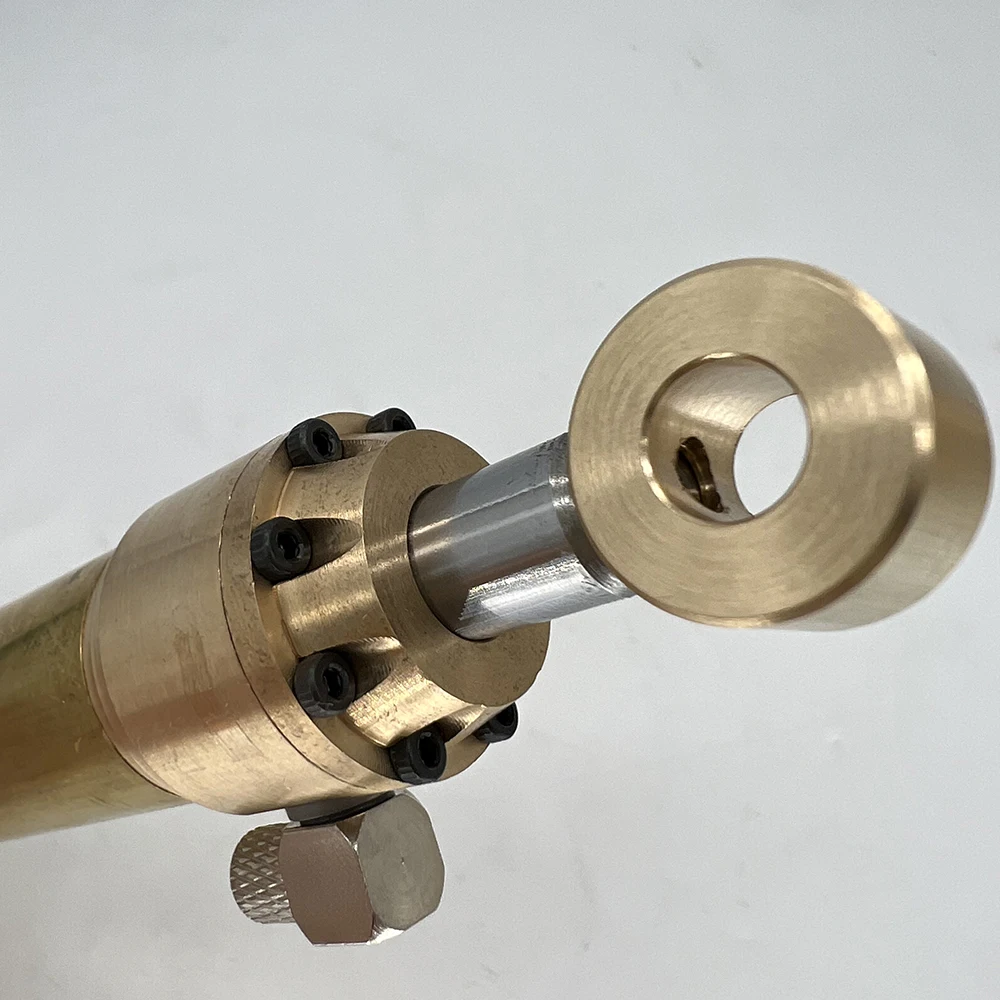 22mm Outer Diameter Copper Hydraulic Cylinder with 110mm/140mm/160mm Stroke for 1/8 1/10 RC Hydraulic Toy Model Upgrade Parts