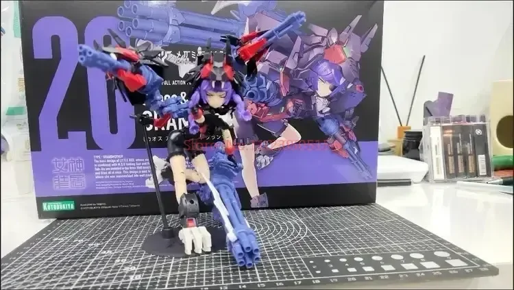 Kotobukiya 메가미 장치 카오스 프리티 그랑마 체중계 Aninm 액션 어셈블리 피규어 로봇 모델, 오리지널 박스 장난감, 어린이용 선물