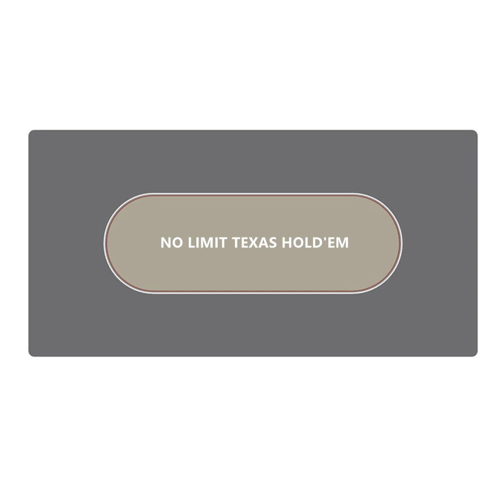 

Профессиональный большой противоскользящий резиновый коврик для покера Texas Hold'em для казино, аксессуар для игровых столов и вечеринок