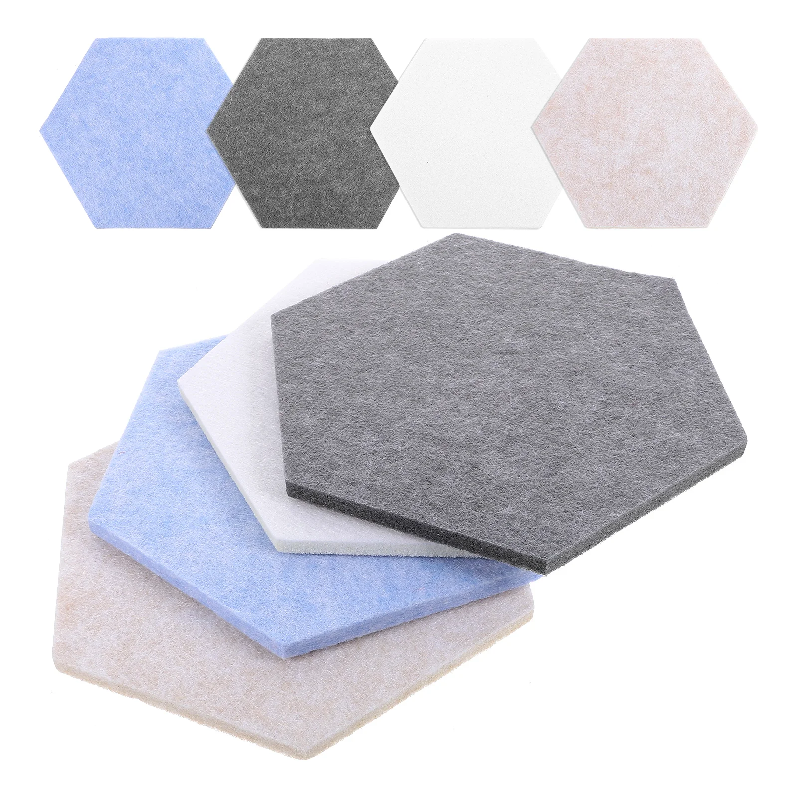 8 قطعة لوحة الإعلانات السداسية البلاط ورأى جدار دبوس لوحات لغرفة النوم ديكور المنزل مكتب مذكرة ملصقات ورأى قطع المجلس