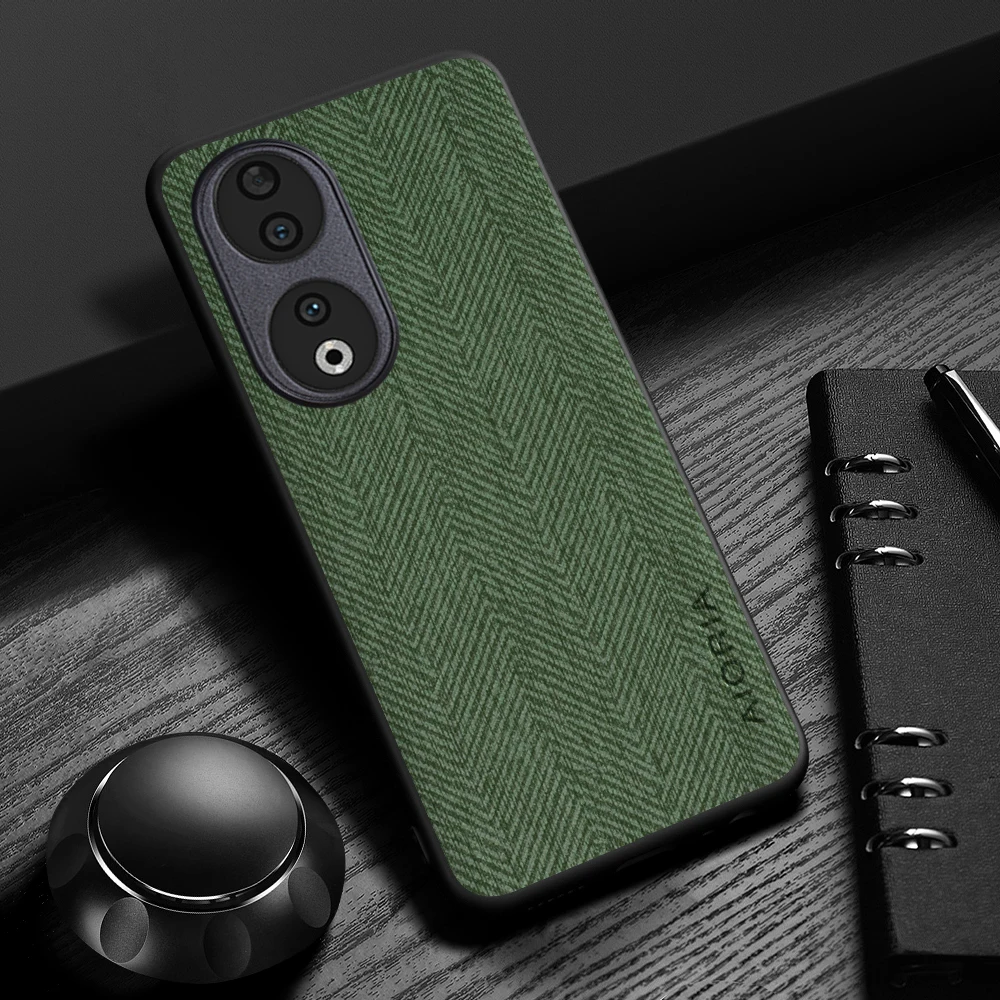 Case for Huawei Honor 90 Lite Smart 50 Design Simple, Lightweight, Durable Leather wood grain cover for Honor 70 view 4