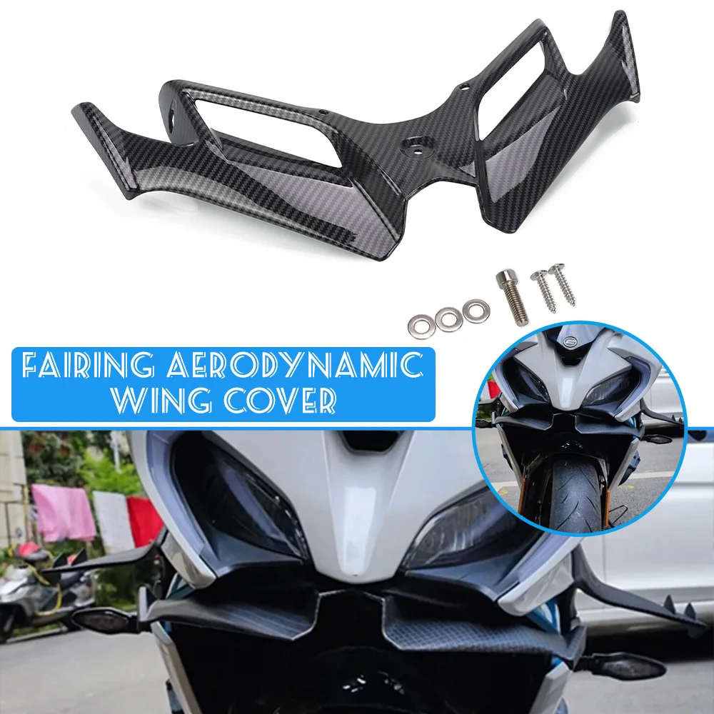 

Motorcycle Front Fairing Aerodynamic Winglet Cover Fixed Wind Wing For CFMOTO 250SR 300SR SR 250 300 SR 2019 2020 2021 2022-2024