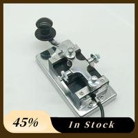 K4 Morse Wrench Set Plug Manual Telegraph Morse Key Handy CW Morse Keyer Stainless Steel For Shortwave CW Radio