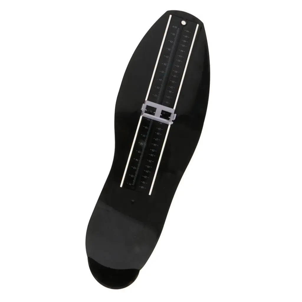 Foot Measuring Device Shoe Tools Ruler for Adult Measure Black