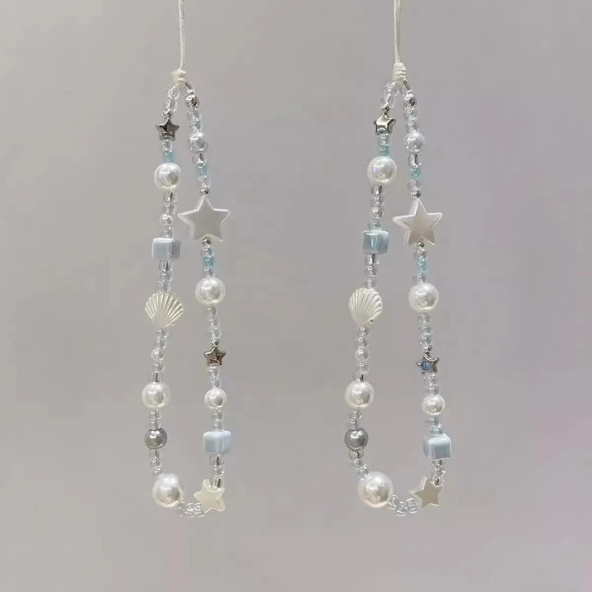 

Summer Beach Pearl Star Shell Phone Chain