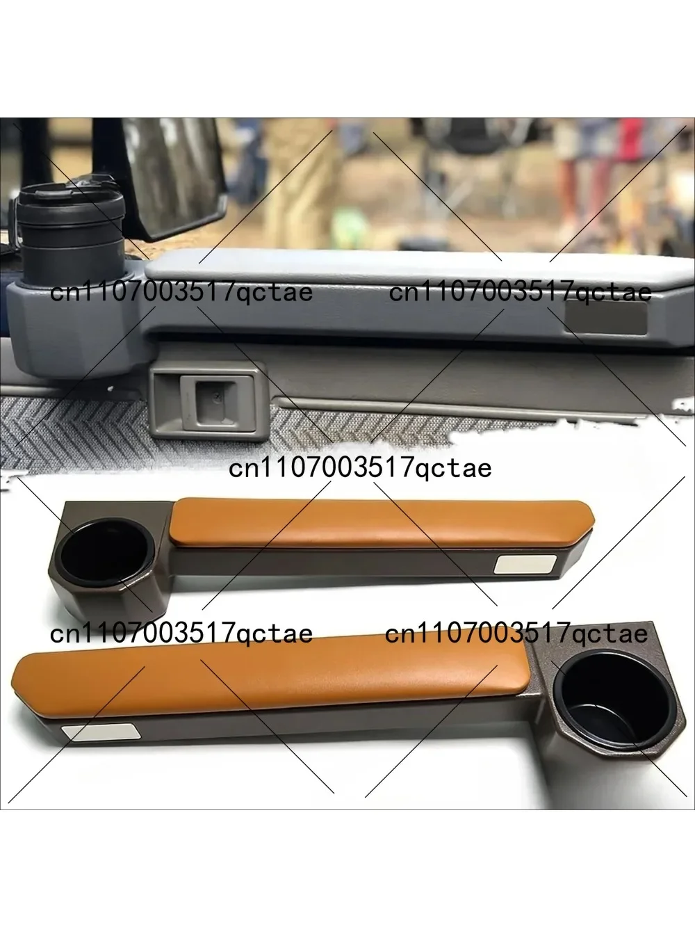 FJ79 LC79 Door Armrest Cup Holder Bracket Rack Auto Car Vehicle Accessory