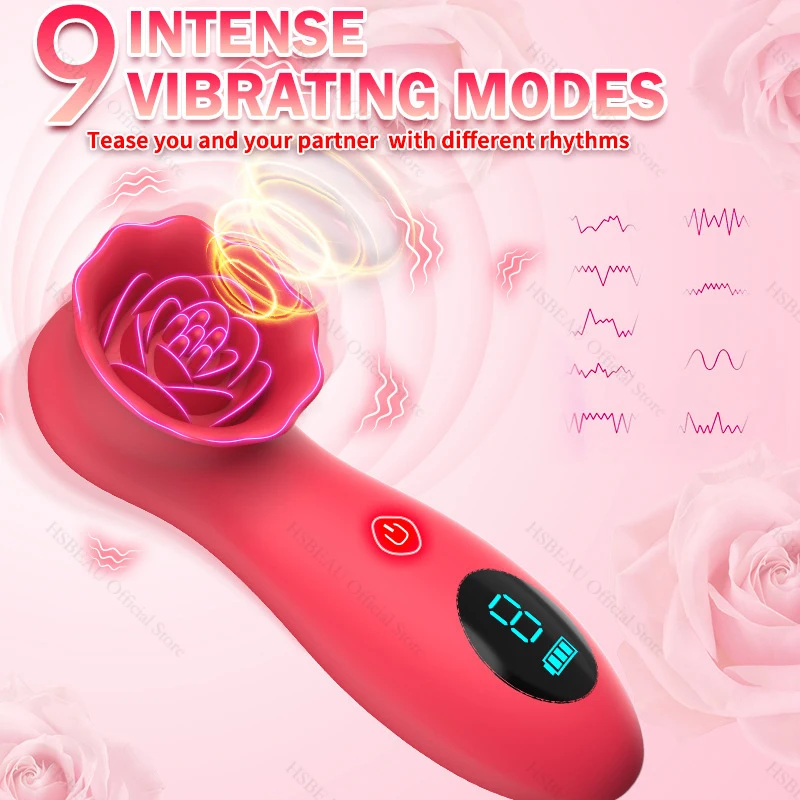 Clitoral Vibrator Vacuum Sucking and Licking Tongue Sex Toy for Women Nipple Vagina Stimulator Pussy Blowjob Female Masturbation