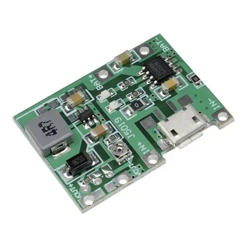 Type C Micro USB 3.7V to 9V 5V 2A Adjustable Step Up 18650 Lithium Battery Charging Discharge Integrated Module