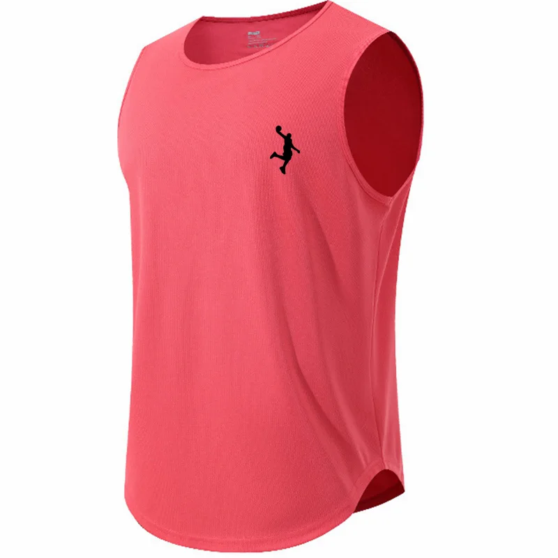 2024 New Men Summer Gym Vest High Quality mesh Shirt Sleeveless T-shirts Men Tank Tops basketball running Fitness Sports Vest