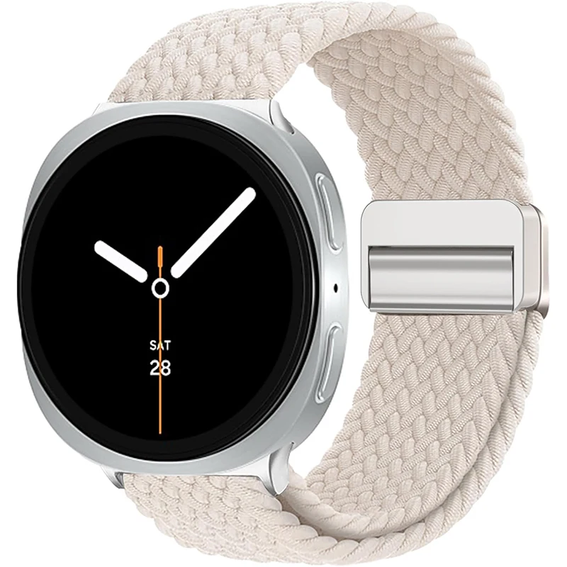 Geflochtenes Solo-Loop-Armband für Samsung Galaxy Watch 8 40/44mm Zubehör Nylon-Armband Correa Galaxy Watch 8 Classic Band 46mm – Detail 37