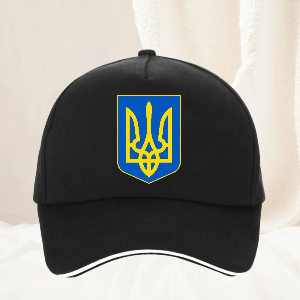 

Women Men Tryzub Ukrainian Ukraine Outdoor Hat Spring Trucker Cap New Baseball Cap Visor Hats