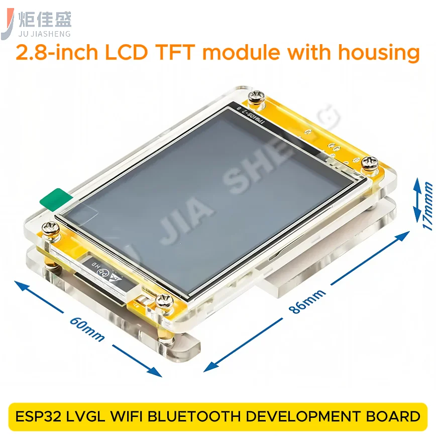 Módulo TFT LCD de 2,8 pulgadas ESP32 Arduino LVGL WIFI y placa de desarrollo Bluetooth 2,8 "240*320 pantalla inteligente con tacto