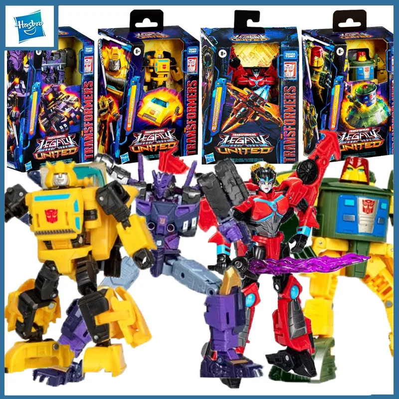 

Hasbro Transformers Genuine Bumblebee Autobot Cosmos Windolade Tarn Action Figure Toys for Boys Girls Gift Collectible Model