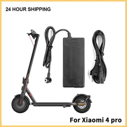 42V 2A Battery Charger for Xiaomi Electric Scooter 4 Pro 4 E-Scooter Kickscooter Battery Chargering Power Replacement Accessorie