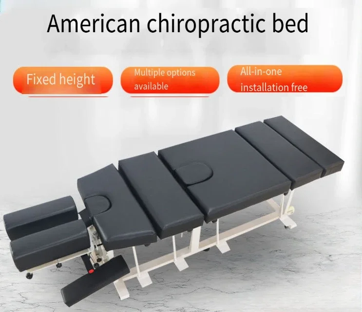 Press bed Chiropractic bed Spinal  Spinal physiotherapy correction Replacement massage bed Convenient reinforcement Thickening