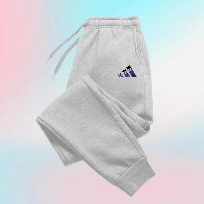 

Men's Casual Sweatpants Fleece Sports Pants Unisex Fashion Slim Trousers Streetwear Autumn Winter Running Jogging Fitness Pants
