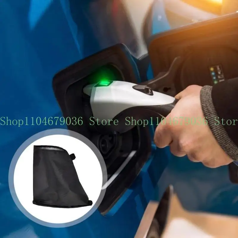 652F Electric Car Plug Port Rain Cover Dustproof Charging Port