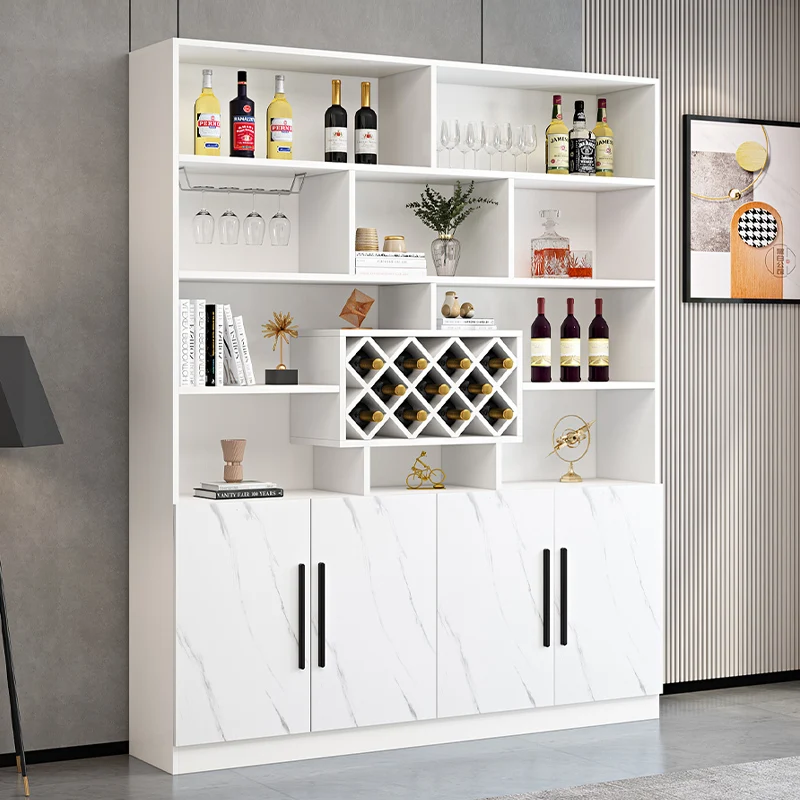 

Vitrina Стеклянный дисплей Cabniet Стойка Барные аксессуары Домашние бары Деревянный винный погреб Аудио шкаф Шкаф для хранения виски