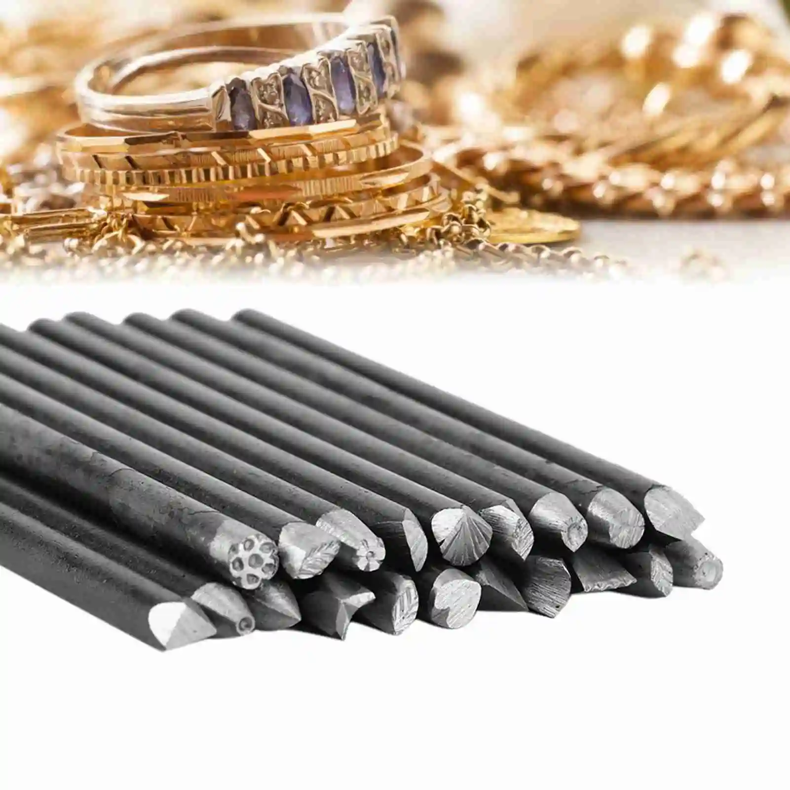 16PCS/20PCSAnvil Chisel Equipment Kit Anvil Chisel Equipment Kit for Jewelry Processing Making Carving Tools