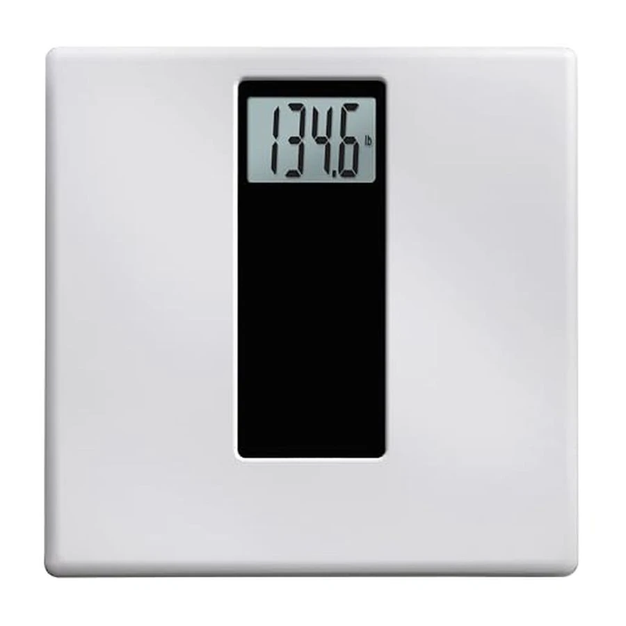 

Digital Glass Bathroom Scale for Body Weight, 400 lb Capacity, Durable Tempered Glass Platform and Easy to Read, White