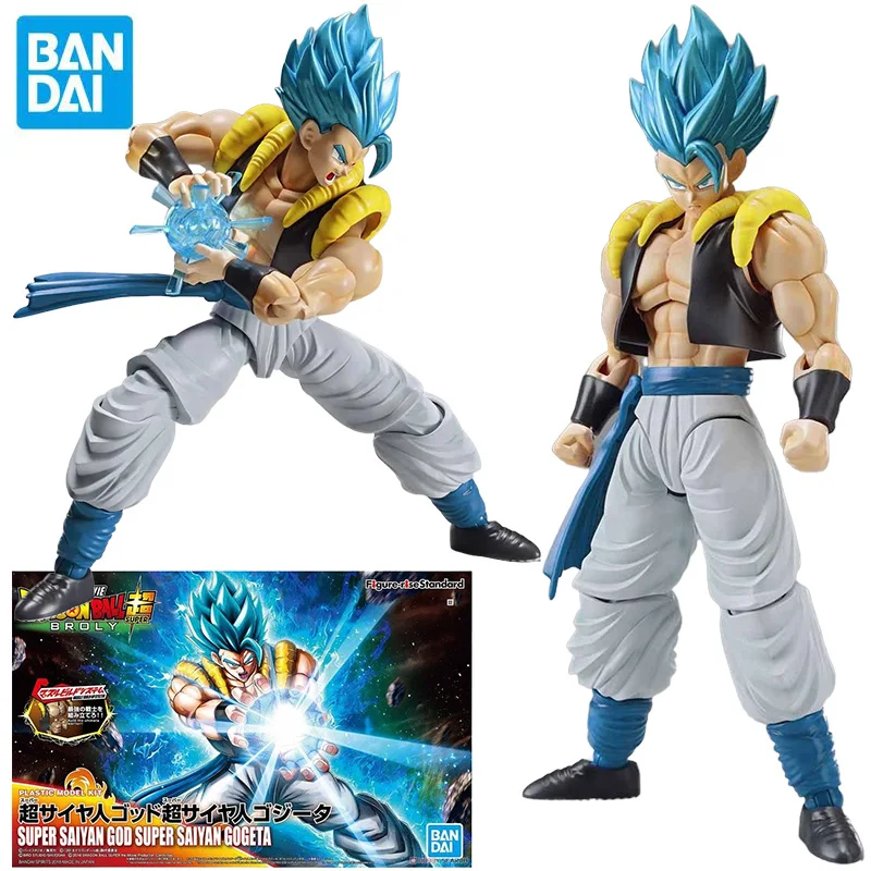 

Стандартная фигурка Bandai Super Saiyan God Gogeta, фигурки Dragon Ball Super:Broly, аниме-игрушки для мальчиков, коллекция