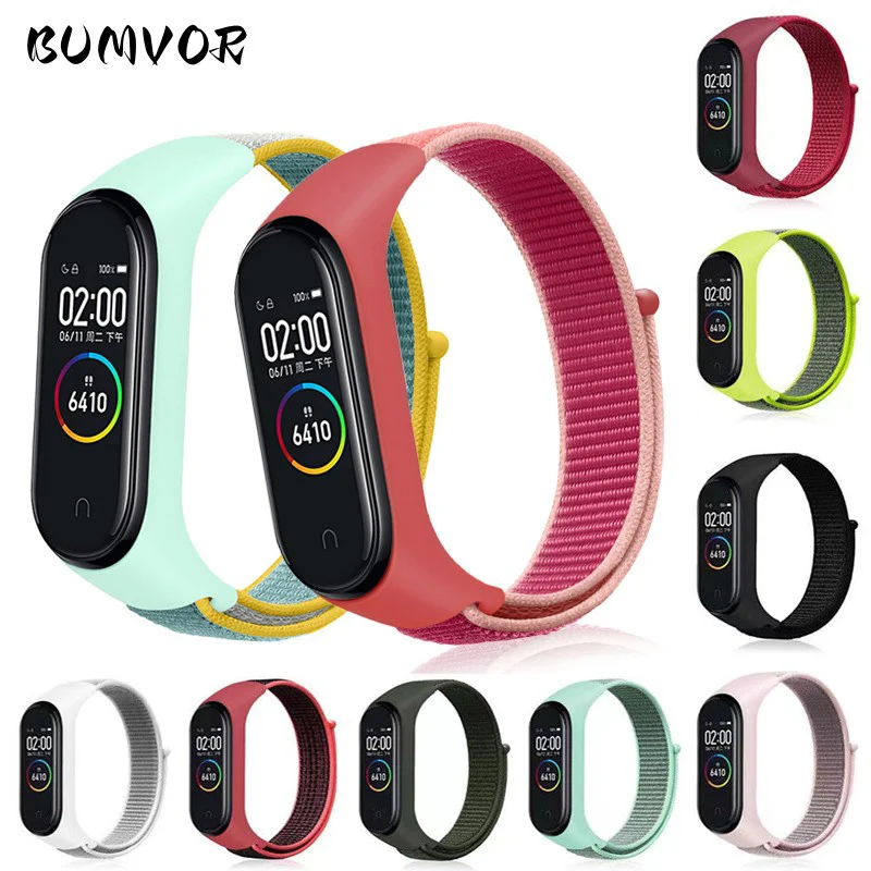 

Nylon Strap For Xiaomi Band 5 6 7 Smart Watch Replacement Wristband Sport Breathable Bracelet Watchband for Miband3 4 5 6 Correa