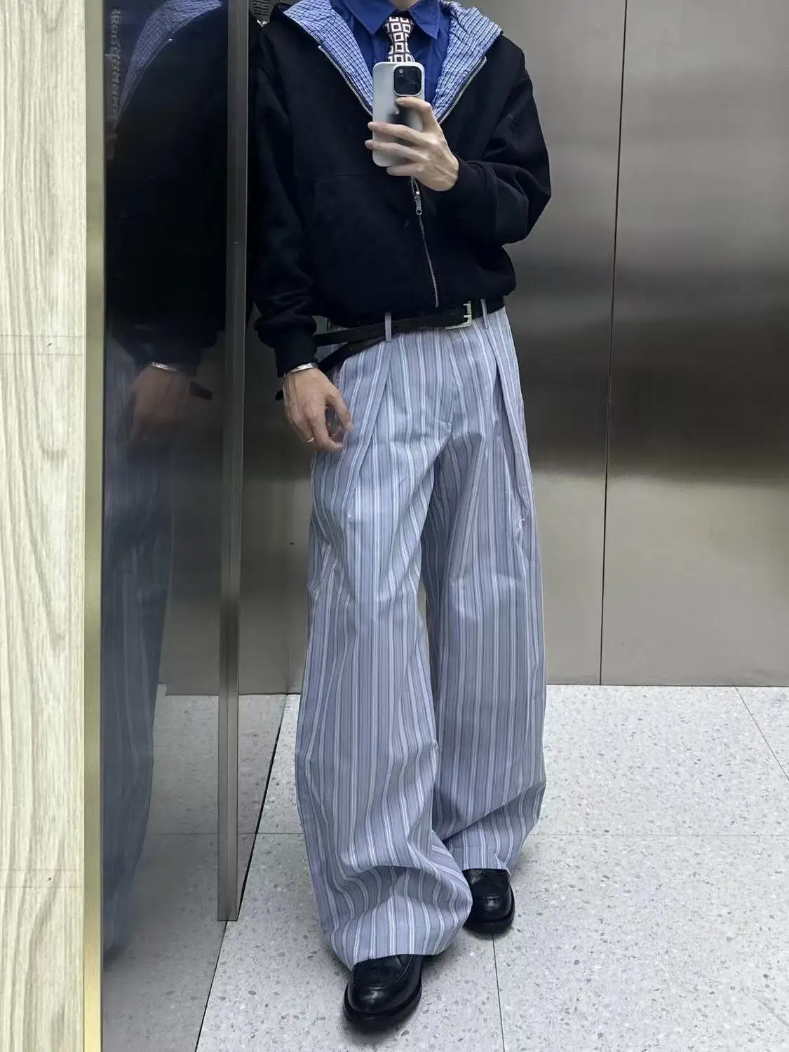 

Свободные широкие повседневные брюки с плиссировкой А-силуэта для мужчин и женщин: комфортные, свободного кроя, длинные, на весну, осень, зиму