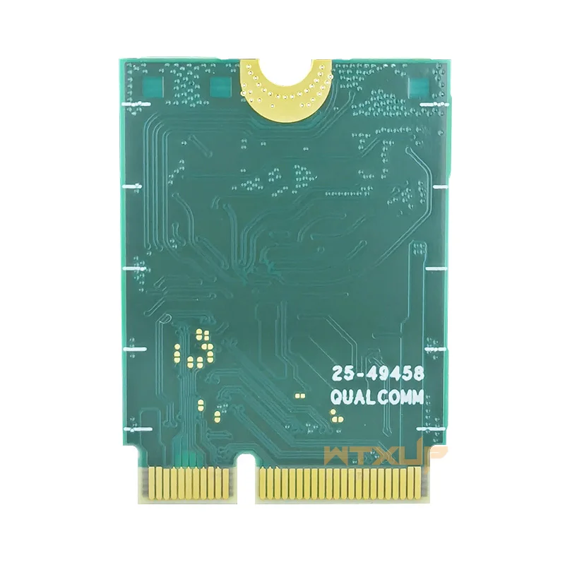 Imagem -06 - Placa de Rede Wifi Tri Band Bluetooth 5.3 até 5.8 Gbps 4k Qam para Win 11 802.11ax ac Wi-fi Qcncm865