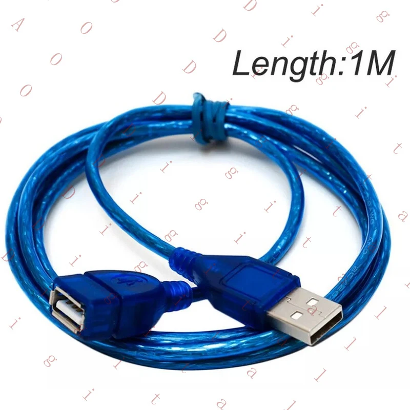 RH--   For USB 2.0 Extension Extender Cable A Male to Female Cord Adapter 1M 1.5M 3M